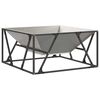 vidaXL Fire Pit Brown 80 x 80 x 40 cm Steel