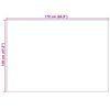 vidaXL Area Rugs Rectangular Cream 170 x 120 cm