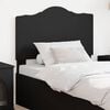vidaXL Headboard Black Oak 75 cm Engineered wood