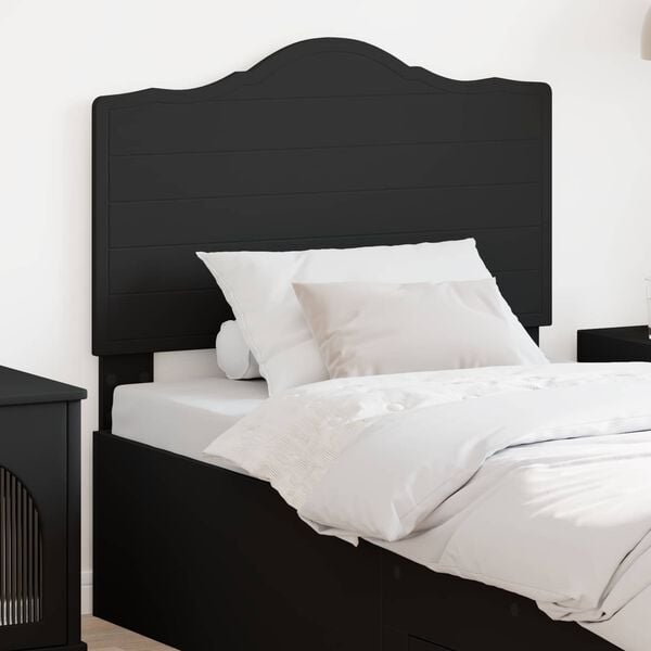 vidaXL Headboard Black Oak 75 cm Engineered wood