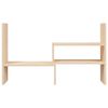 vidaXL Monitor Stand (39-72)x17x43 cm Solid Wood Pine