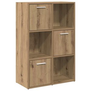 vidaXL Bookshelf Artisan Oak 60.5x30x90 cm Engineered Wood