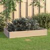 vidaXL Raised Bed 80x120 cm Solid Pine Wood (310050)