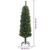 vidaXL Artificial Christmas Tree with 150 LEDs with Stand Green 120 cm