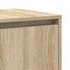 vidaXL Sideboard Sonoma Oak 135 x 41 x 75 cm Engineered Wood