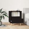 vidaXL Bedside Cabinet Black 40x35x50 cm