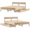 vidaXL Bed Frame without Mattress 120x200 cm Solid Wood Pine