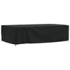vidaXL Garden Furniture Cover Black 315x180x74 cm 420D Oxford