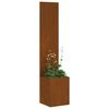 vidaXL Garden Privacy Screen Rusty 32 x 150 cm Weathering steel