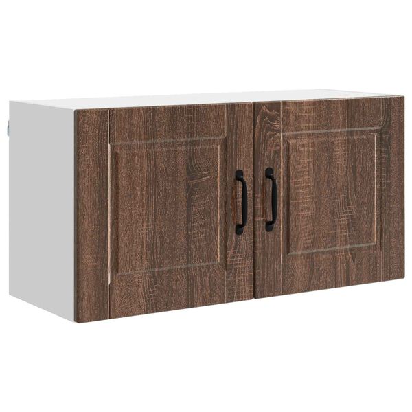 vidaXL Kitchen Cabinet Brown Oak 80 x 31 x 40 cm Engineered Wood