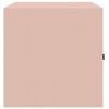 vidaXL Storage Cabinet Pink 80 x 40 x 40 cm Steel