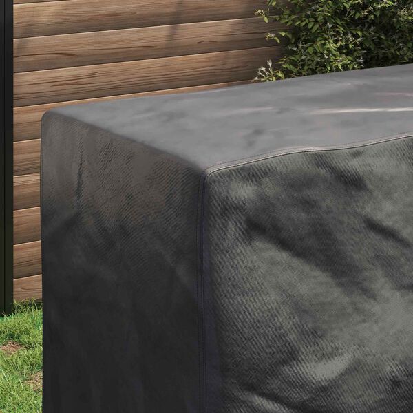 vidaXL Furniture Cover Plain Black 180 x 70 x 90 cm 210D