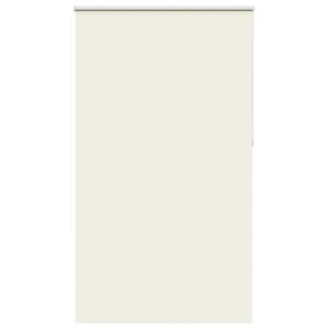vidaXL Roller Blind Blackout Off White 135x210 cm Fabric Width 131.6 cm Polyester