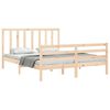 vidaXL Bed Frame without Mattress 160x200 cm Solid Wood Pine