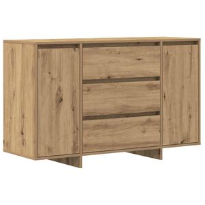 vidaXL Sideboard Artisan Oak 120 x 41 x 75 cm Engineered Wood