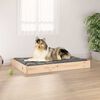 vidaXL Dog Bed 91,5x64x9 cm Solid Wood Pine
