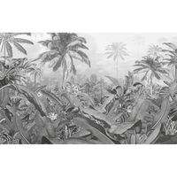 Komar Photo Mural Amazonia Black and White 400x250 cm