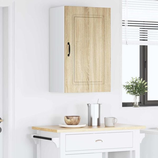 vidaXL Kitchen Cabinet with Storage Kalmar Sonoma Oak 50 x 31 x 80 cm