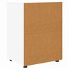 vidaXL Storage Cabinet White 60 x 48 x 81 cm Engineered Wood