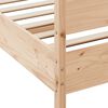 vidaXL Bed Frame without Mattress 200x200 cm Solid Wood Pine