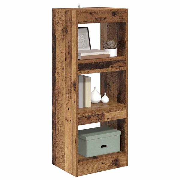 vidaXL Book Cabinet Old wood 40 x 30 x 103 cm Engineered wood