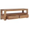 vidaXL TV Cabinet 120x30x40 cm Solid Teak Wood