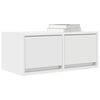 vidaXL TV Cabinets 2 pcs White 60x31x25.5 cm Engineered Wood