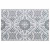 vidaXL Outdoor Carpet ARAKIL Light Grey 120x180 cm PP