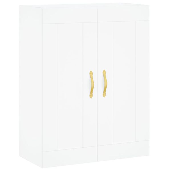 vidaXL Wall Mounted Cabinet White 69.5x34x90 cm Engineered Wood