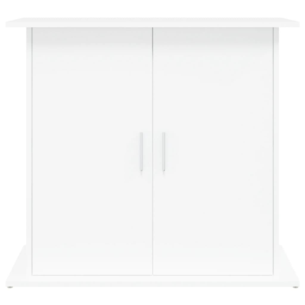 vidaXL Aquarium Stand White 81x36x73 cm Engineered Wood vidaXL