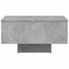 vidaXL Coffee Table Concrete Grey 60x60x31.5 cm Engineered Wood