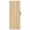 vidaXL Wall Mounted Cabinet Sonoma Oak 69.5x34x90 cm Engineered Wood
