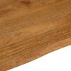 vidaXL Table Top Live Edge 110x80x2.5 cm Solid Wood Mango