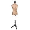 Ladies Bust Display Bust Brown Black Jute Female Mannequin Display
