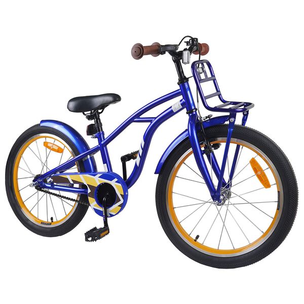 vidaXL Kids Bike 20'' for 6-11 Years Old Dark Blue