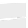 vidaXL Headboard White 80 cm Engineered wood