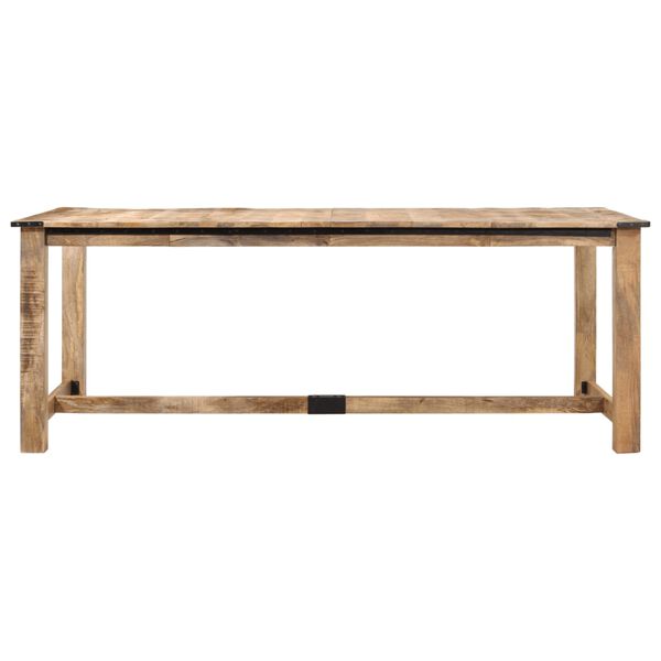vidaXL Dining Table 200x100x75 cm Solid Wood Mango