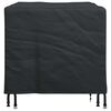 vidaXL Furniture Cover Plain Black 110 x 84 x 70 cm 210D Oxford Fabric