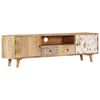 vidaXL TV Cabinet 140x30x40 cm Solid Mango Wood