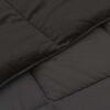 vidaXL Summer Duvet Quilted Anthracite 140 x 220 cm Microfiber