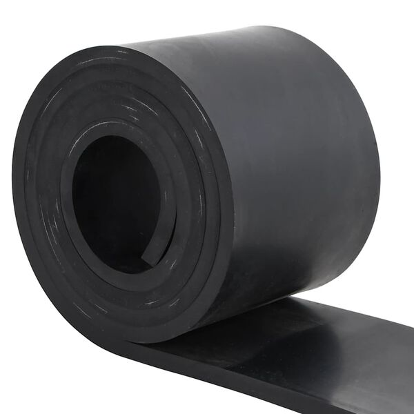 vidaXL Rubber Edge for Snow Plow Black 300x15x1 cm