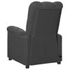 vidaXL Massage Chair Dark Grey Fabric