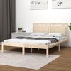 vidaXL Bed Frame without Mattress 140x200 cm Solid Wood