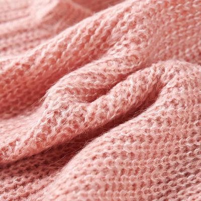Kids' Sweater Vest Knitted Light Pink 92