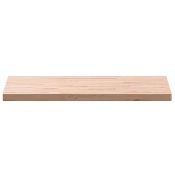 vidaXL Bathroom Countertop 100x50x4 cm Solid Wood Beech