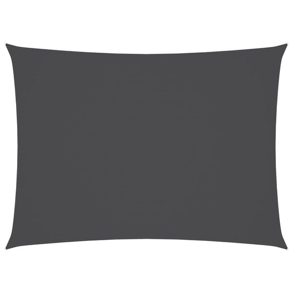 vidaXL Sunshade Sail Oxford Fabric Rectangular 3x4.5 m Anthracite