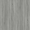 vidaXL Desk Grey Sonoma 100x49x75 cm Engineered Wood