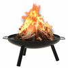 vidaXL Fire Pit 70x59x28 cm Steel