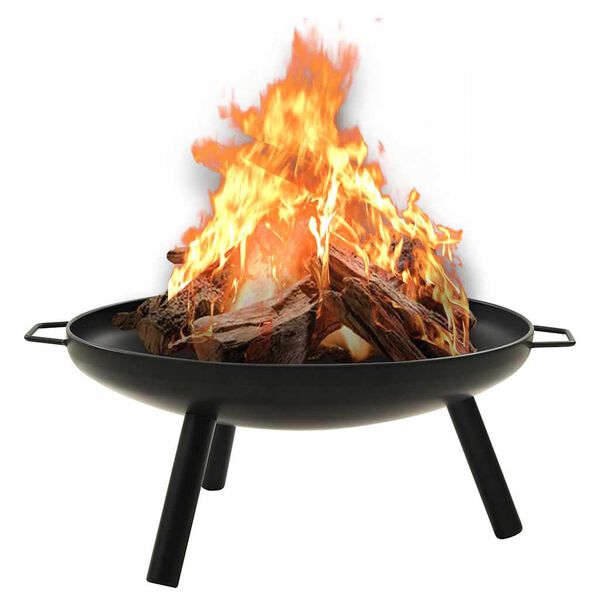 vidaXL Fire Pit 70x59x28 cm Steel
