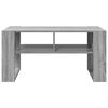 vidaXL Coffee Table Grey Sonoma 92 x 49.5 x 45 cm Engineered Wood